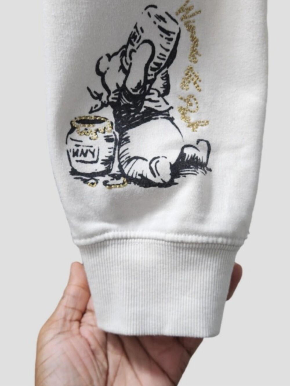 Disney Winnie the Pooh Graphic Hoodie Sweatshirt - Christopher Robin Design - Picture 5 of 12